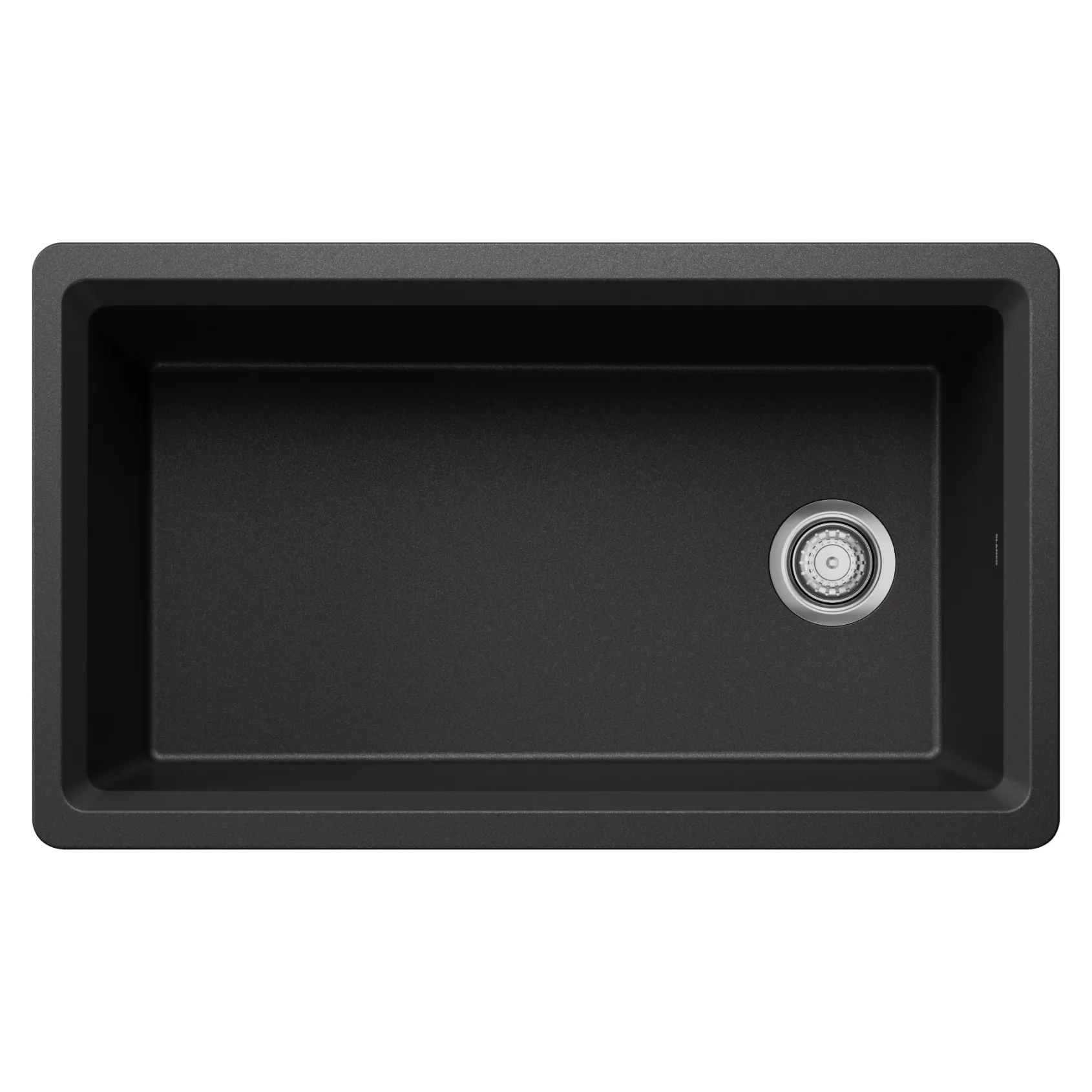 Blanco Inteos 33" Undermount Silgranit Workstation Kitchen Sink, Anthracite, No Faucet Hole, 443312
