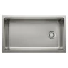 Blanco Inteos 33" Undermount Stainless Steel Workstation Kitchen Sink, Satin Polish, 18 Gauge, No Faucet Hole, 443300