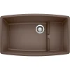 Blanco Performa 32" Undermount Granite Composite Kitchen Sink with Accessories, Silgranit, Cafe, 440063