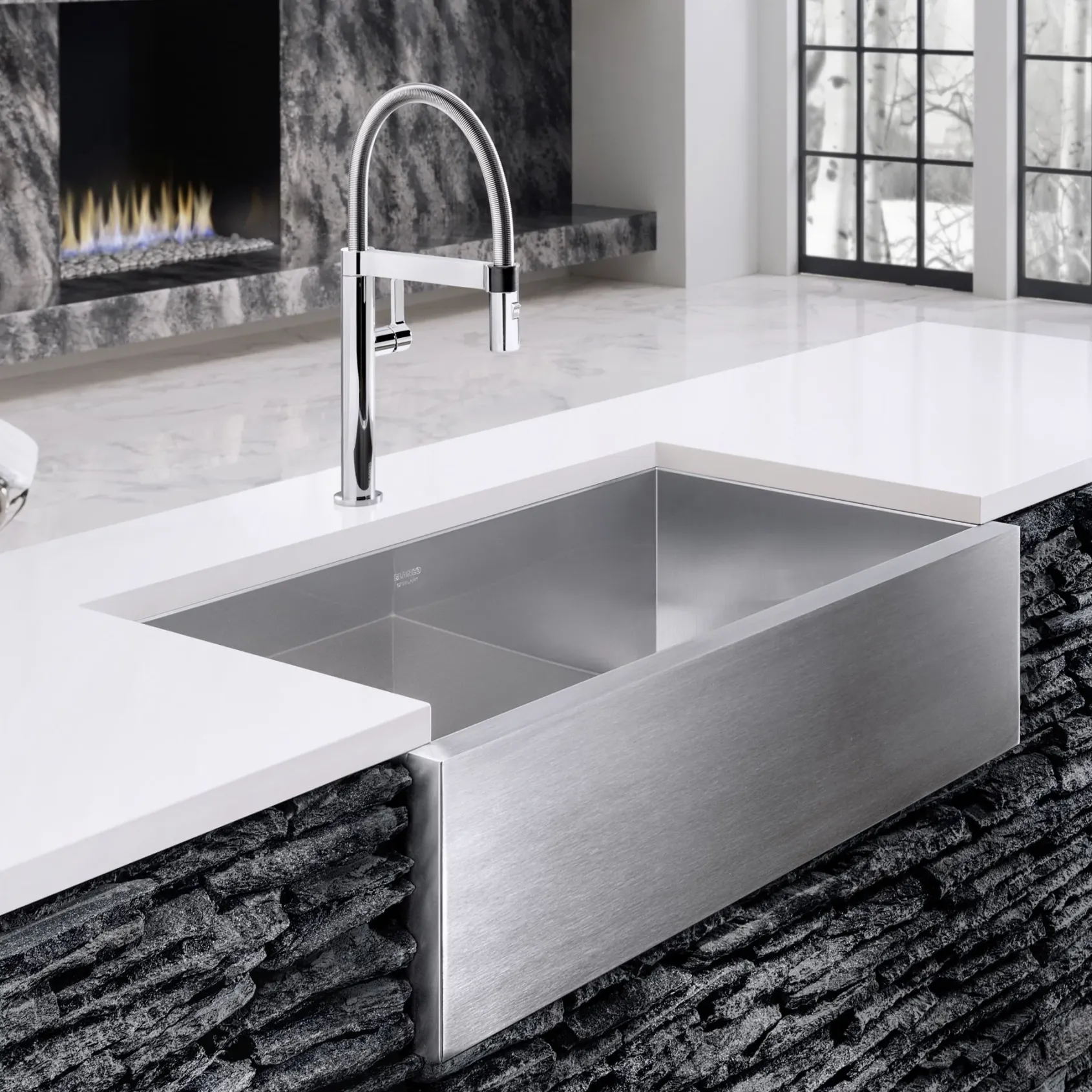 Blanco Precision 32" Undermount Stainless Steel Kitchen Sink, 18 Gauge, 513439