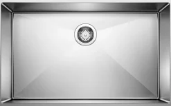 Blanco Precision 32" Undermount Stainless Steel Kitchen Sink, 18 Gauge, Satin Polish, 513686