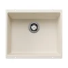 Blanco Precis 21" Undermount Silgranit Kitchen Sink, Soft White, No Faucet Hole, 527405