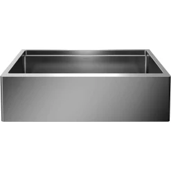 Blanco Quatrus 33" Stainless Steel Workstation Farmhouse Sink with Accessories, 18 Gauge, Satin Polish, 525243