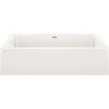 Blanco Vintera 30" Granite Composite Workstation Farmhouse Sink, Silgranit, White, 526541