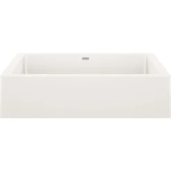 Blanco Vintera 30" Granite Composite Workstation Farmhouse Sink, Silgranit, White, 526541