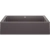 Blanco Vintera 30" Granite Composite Workstation Farmhouse Sink, Silgranit, Cinder, 526539