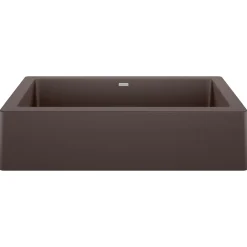 Blanco Vintera 30" Granite Composite Workstation Farmhouse Sink, Silgranit, Cafe, 526543
