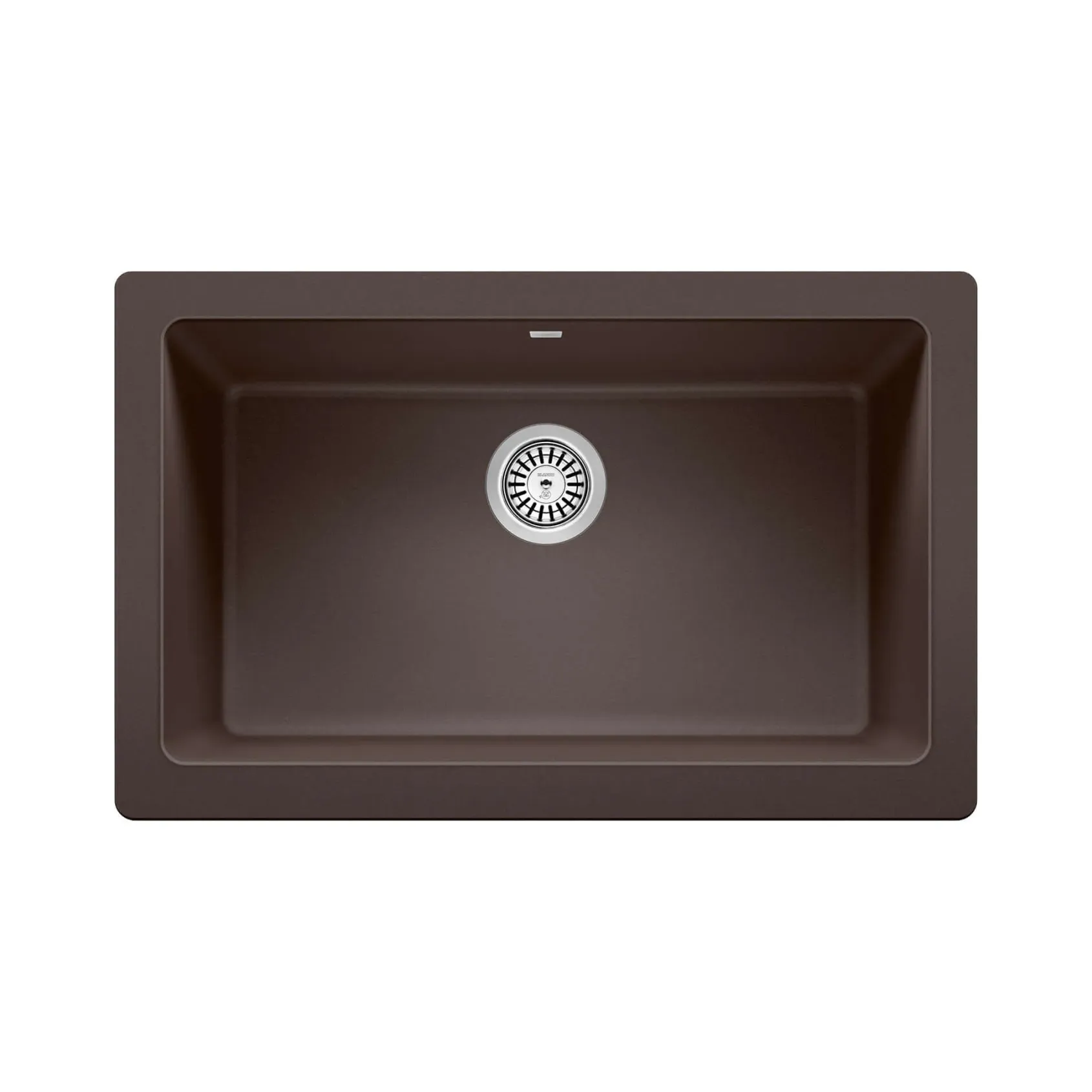 Blanco Vintera 30" Granite Composite Workstation Farmhouse Sink, Silgranit, Cafe, 526543