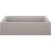 Blanco Vintera 30" Granite Composite Workstation Farmhouse Sink, Silgranit, Concrete Gray, 526546