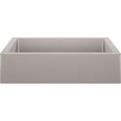 Blanco Vintera 30" Granite Composite Workstation Farmhouse Sink, Silgranit, Concrete Gray, 526546