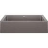Blanco Vintera 30" Granite Composite Workstation Farmhouse Sink, Silgranit, Metallic Gray, 526540