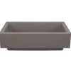 Blanco Vintera 30" Silgranit Farmhouse Sink, Volcano Gray, No Faucet Hole, 527417