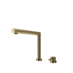 BOCCHI Baveno Move 1.75 GPM Lever Brass Kitchen Faucet, Brushed Gold, 2029 0001 BG