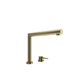 BOCCHI Baveno Move 1.75 GPM Lever Brass Kitchen Faucet, Brushed Gold, 2029 0001 BG