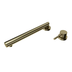 BOCCHI Baveno Move 1.75 GPM Lever Brass Kitchen Faucet, Brushed Gold, 2029 0001 BG
