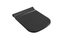 BOCCHI Firenze Soft-Close Toilet Seat in Black, A0332-005