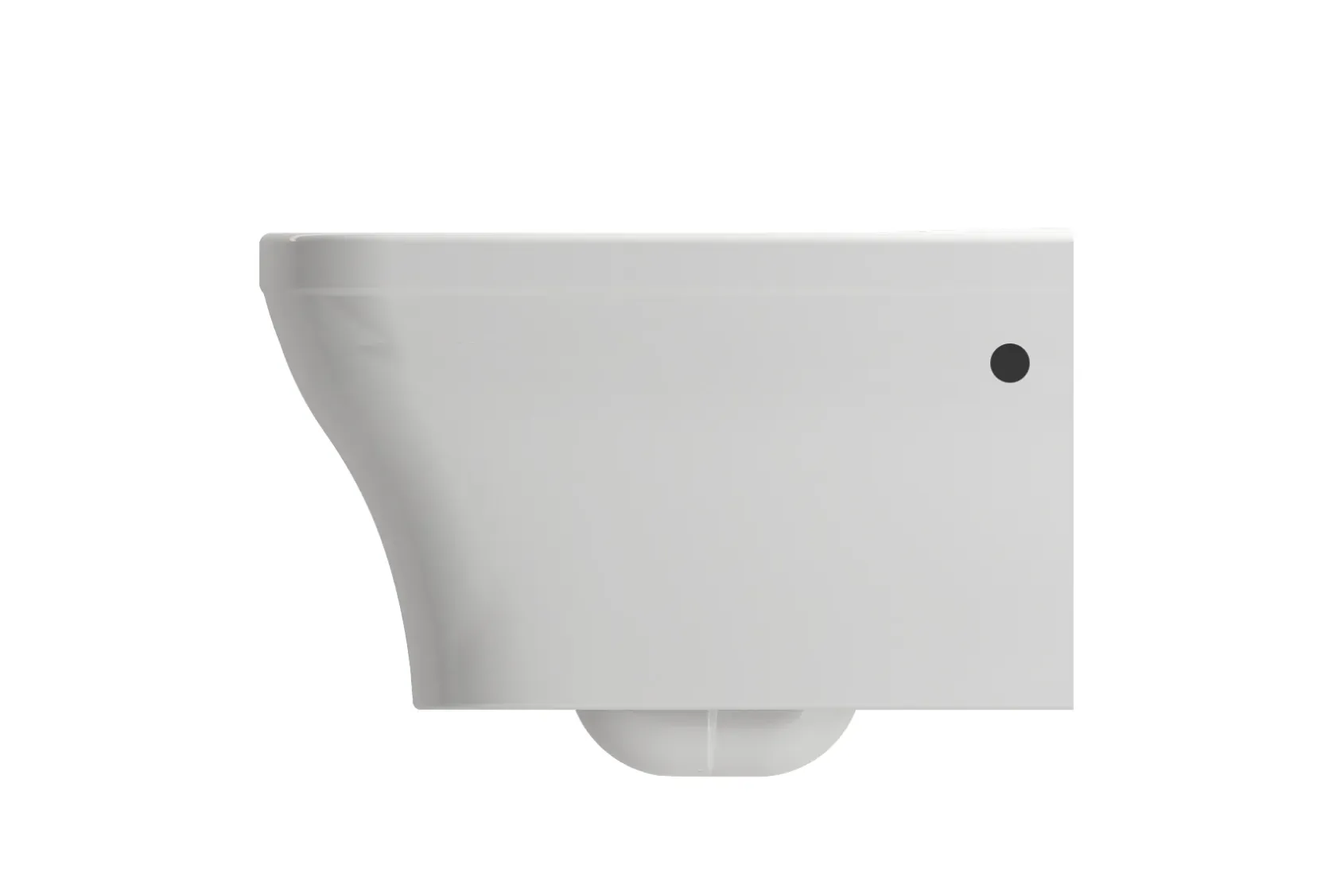 BOCCHI Firenze Wall-Hung Toilet Bowl in White, 1304-001-0129