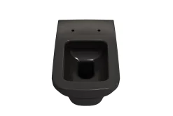 BOCCHI Firenze Wall-Hung Toilet Bowl in Matte Black, 1304-004-0129
