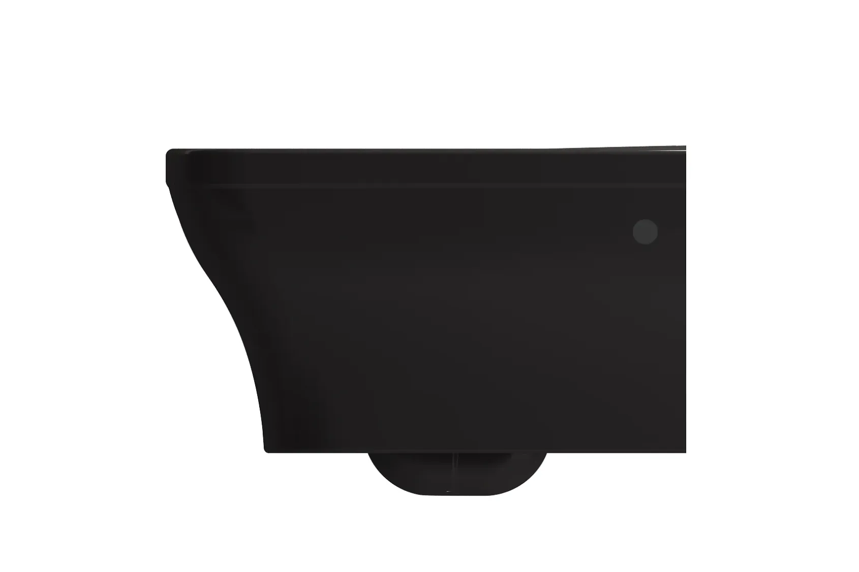 BOCCHI Firenze Wall-Hung Toilet Bowl in Matte Black, 1304-004-0129