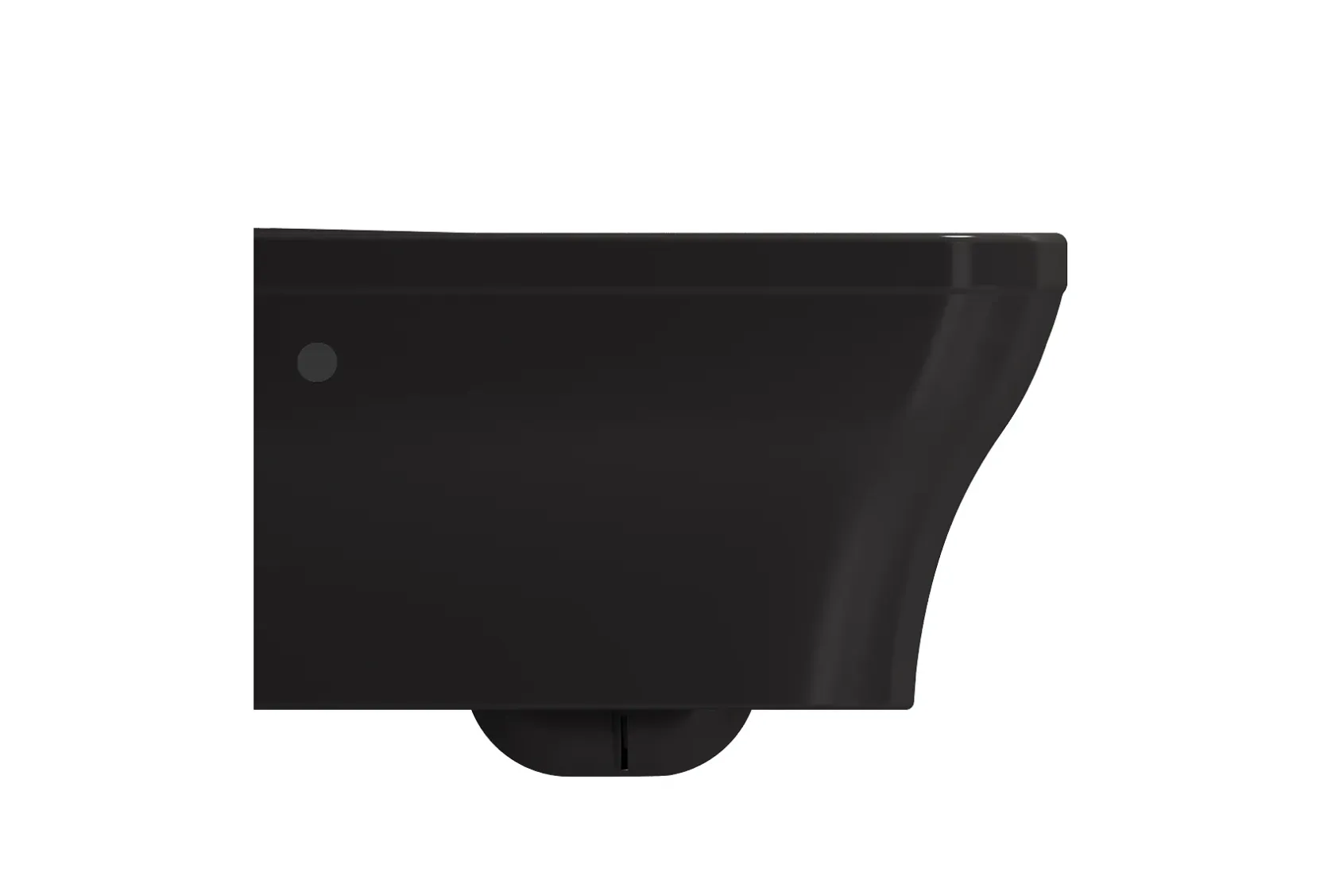 BOCCHI Firenze Wall-Hung Toilet Bowl in Matte Black, 1304-004-0129
