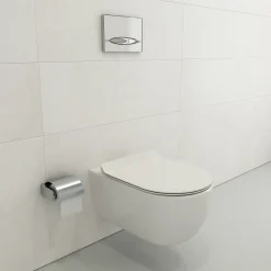 BOCCHI Milano Toilet Seat for 1632 model in White, A0337-001