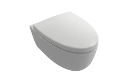 BOCCHI Milano Wall-hung Elongated Toilet Bowl Matte White, 1632-002-0129