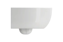 BOCCHI Milano Wall-hung Elongated Toilet Bowl Biscuit, 1632-014-0129