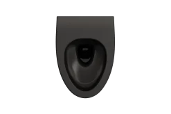 BOCCHI Milano Wall-hung Elongated Toilet Bowl Matte Black, 1632-004-0129