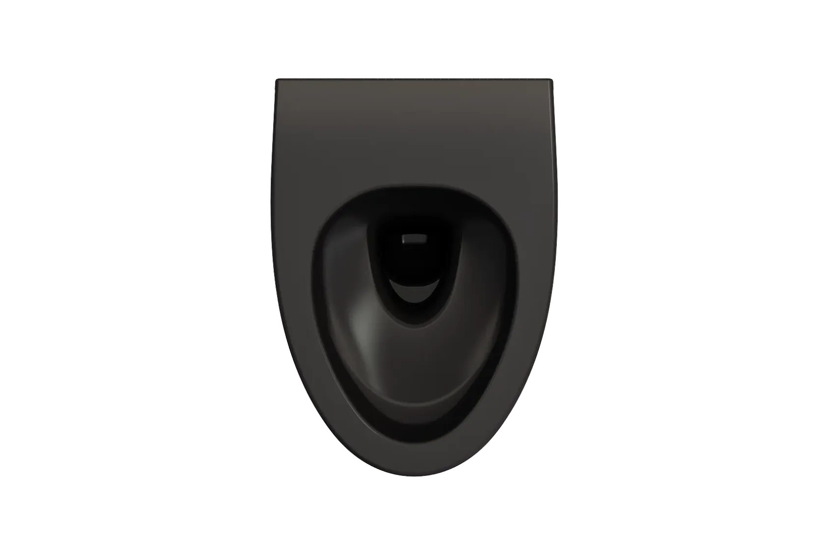 BOCCHI Milano Wall-hung Elongated Toilet Bowl Matte Black, 1632-004-0129