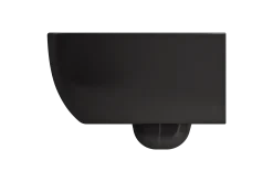 BOCCHI Milano Wall-hung Elongated Toilet Bowl Matte Black, 1632-004-0129