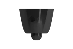 BOCCHI Milano Wall-hung Elongated Toilet Bowl Black, 1632-005-0129