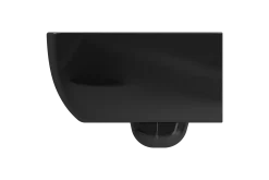 BOCCHI Milano Wall-hung Elongated Toilet Bowl Black, 1632-005-0129