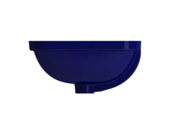 BOCCHI Scala 22" Rectangle Undermount Fireclay Bathroom Sink, Sapphire Blue, 1006-010-0125