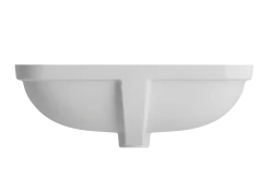 BOCCHI Scala 22" Rectangle Undermount Fireclay Bathroom Sink, Matte White, 1006-002-0125