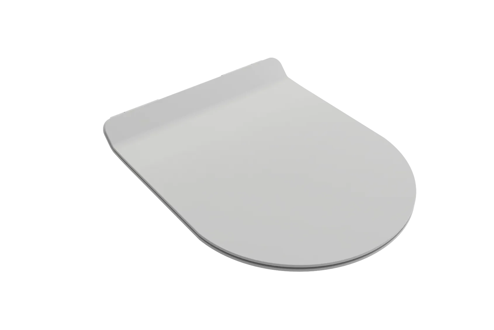 BOCCHI Vettore Soft-Close Toilet Seat in Matte White, A0330-002