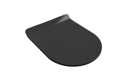 BOCCHI Vettore Soft-Close Toilet Seat in Black, A0330-005