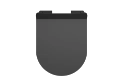 BOCCHI Vettore Soft-Close Toilet Seat in Black, A0330-005