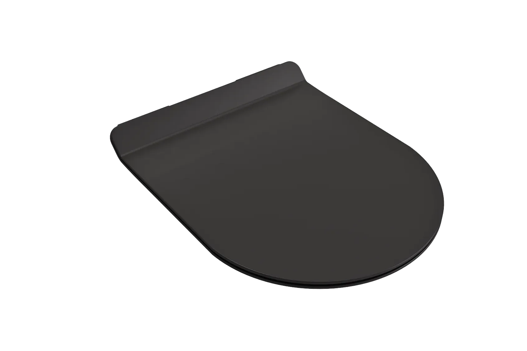 BOCCHI Vettore Soft-Close Toilet Seat in Matte Black, A0330-004