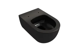 BOCCHI Vettore Wall-Hung Toilet Bowl in Matte Black, 1416-004-0129