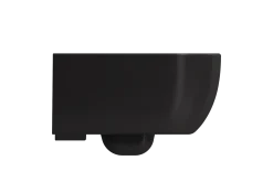 BOCCHI Vettore Wall-Hung Toilet Bowl in Matte Black, 1416-004-0129