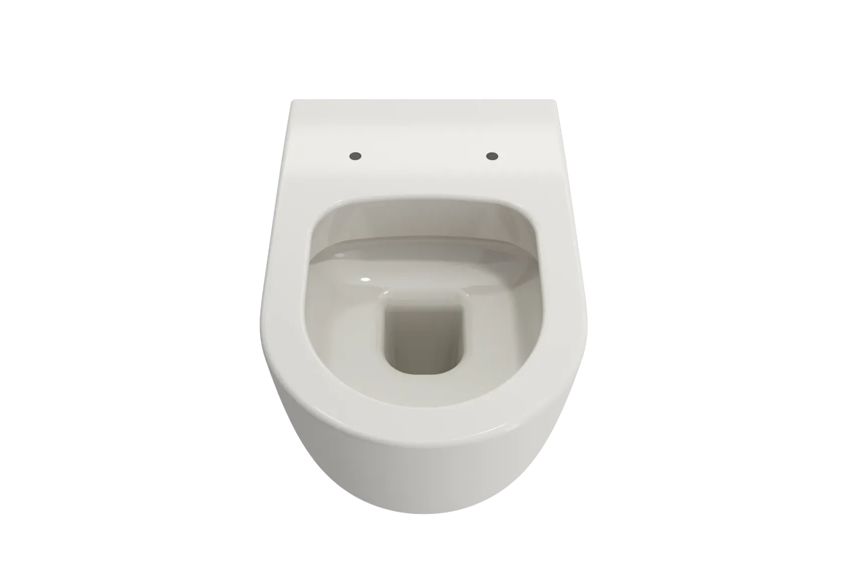 BOCCHI Vettore Wall-Hung Toilet Bowl in Biscuit, 1416-014-0129
