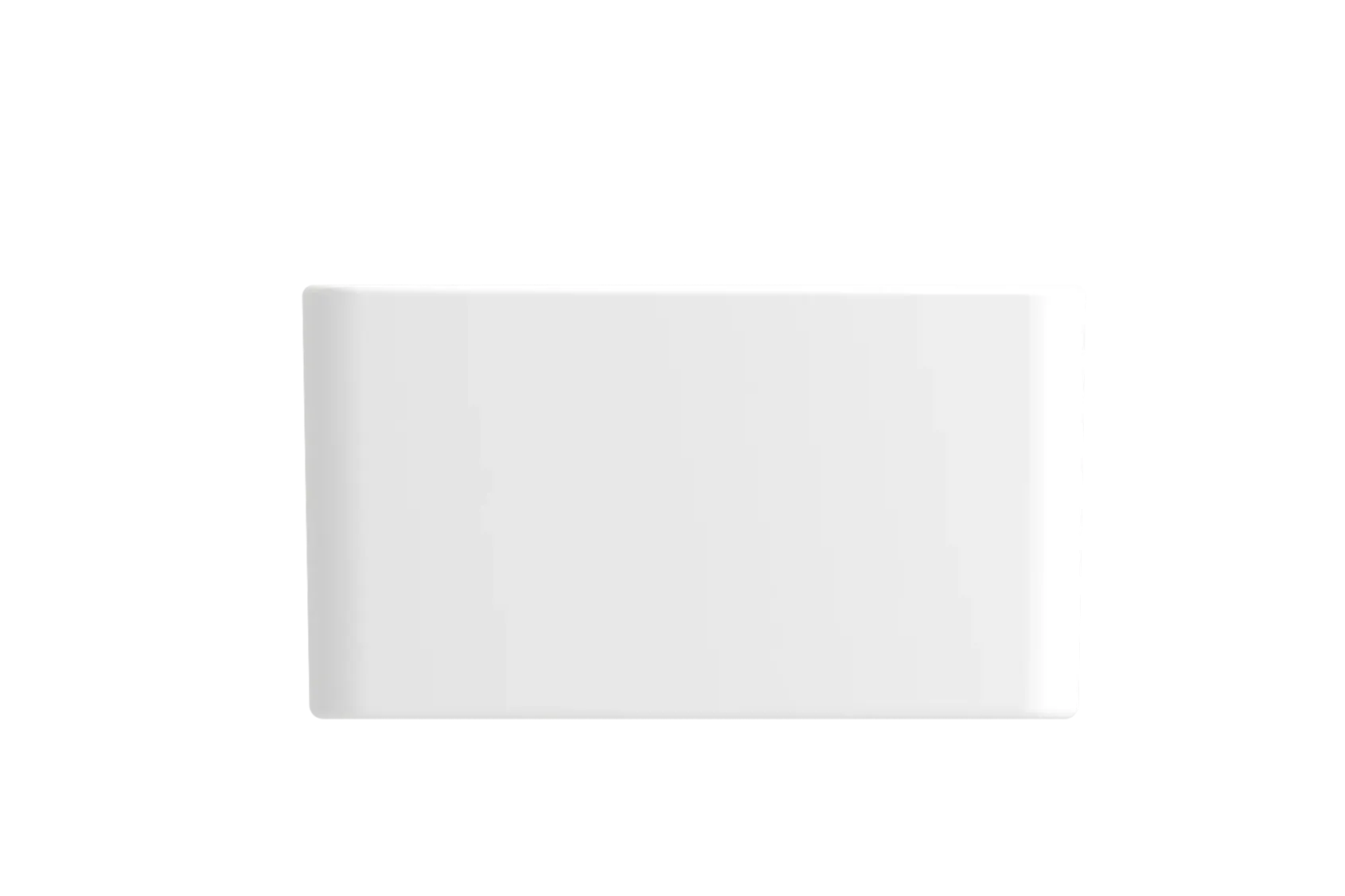 BOCCHI Classico 24" Fireclay Farmhouse Apron Single Bowl Kitchen Sink, Matte White, 1137-002-0120