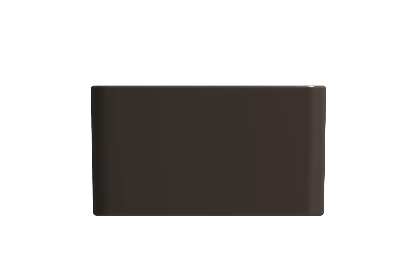 BOCCHI Classico 30" Fireclay Farmhouse Apron Single Bowl Kitchen Sink, Matte Brown, 1138-025-0120