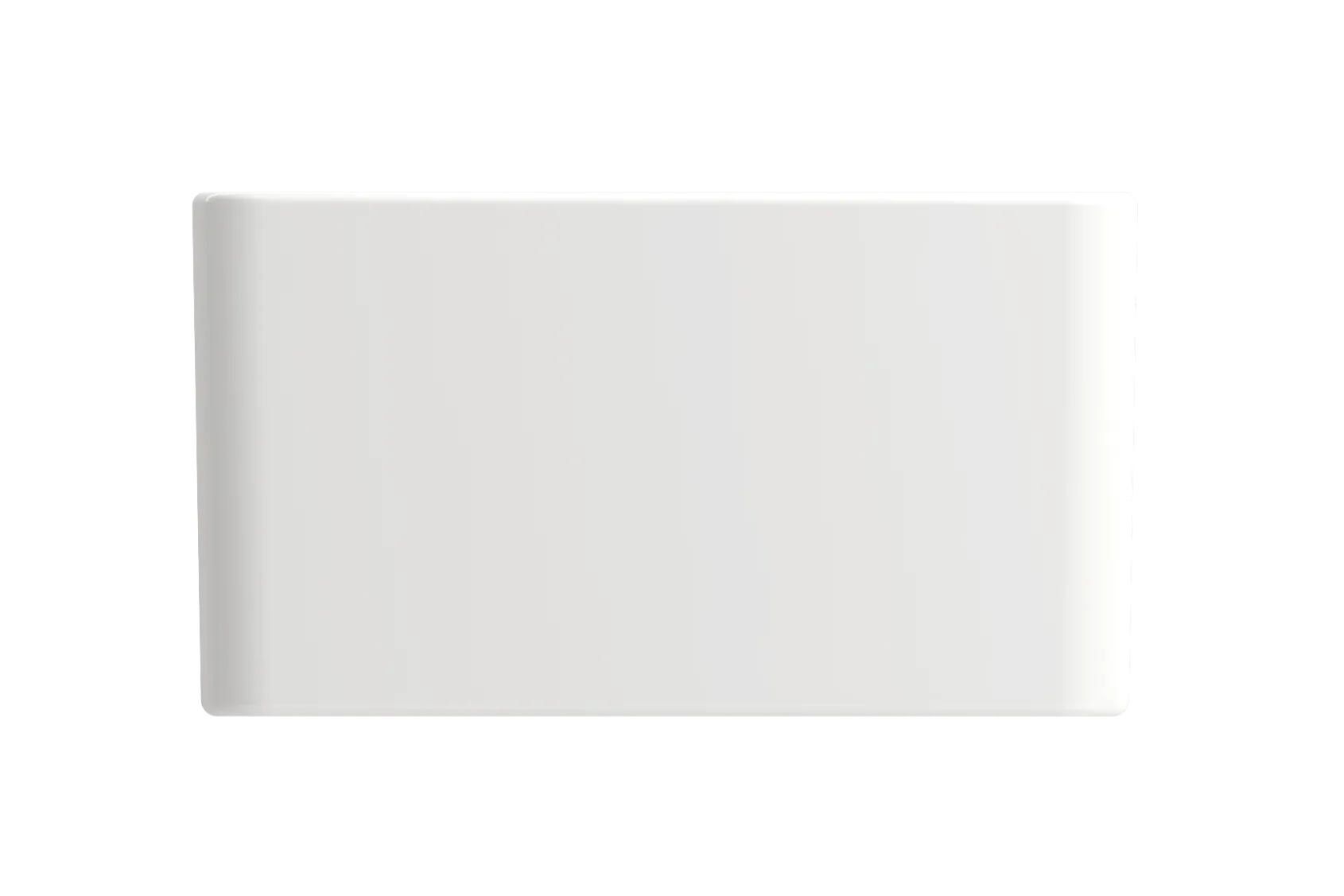 BOCCHI Classico 24" Fireclay Farmhouse Apron Single Bowl Kitchen Sink, White, 1137-001-0120