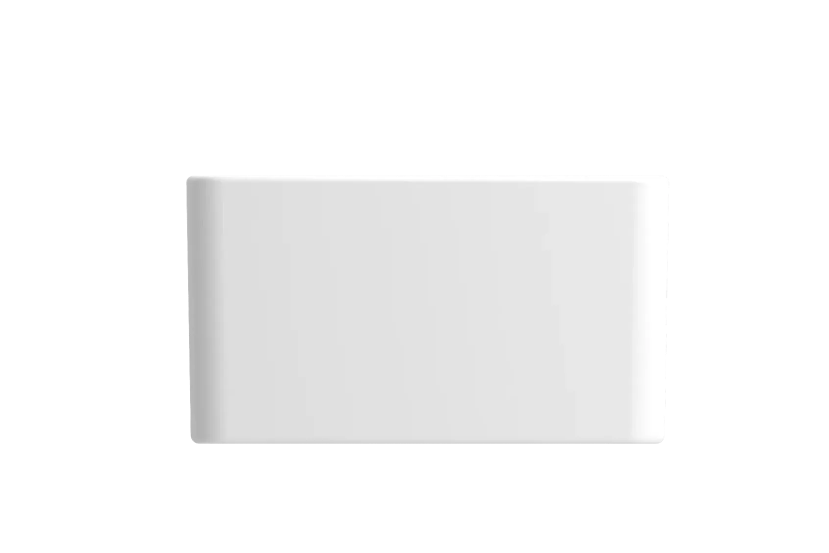 BOCCHI Classico 20" Fireclay Farmhouse Apron Single Bowl Kitchen Sink, Matte White, 1136-002-0120