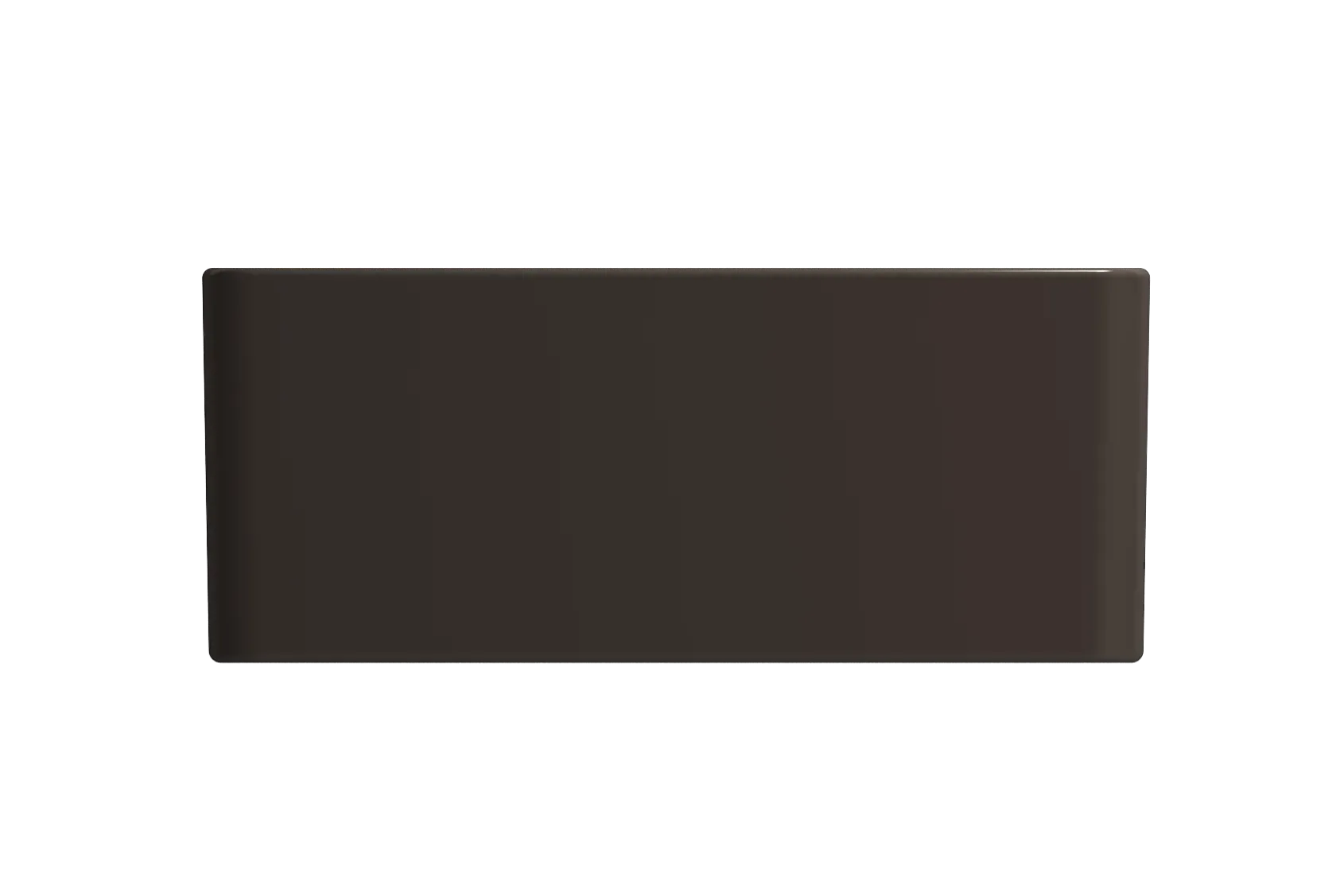 BOCCHI Classico 24" Fireclay Farmhouse Apron Single Bowl Kitchen Sink, Matte Brown, 1137-025-0120