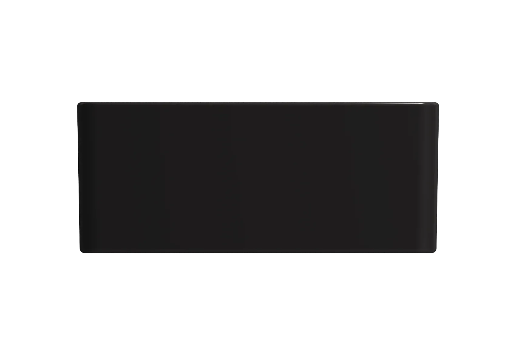 BOCCHI Classico 24" Fireclay Farmhouse Apron Single Bowl Kitchen Sink, Matte Black, 1137-004-0120