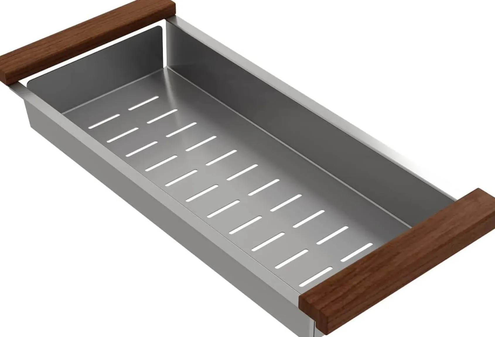 BOCCHI Nuova 34" Fireclay Farmhouse Sink Kit with Accessories, White, 1500-001-KIT1