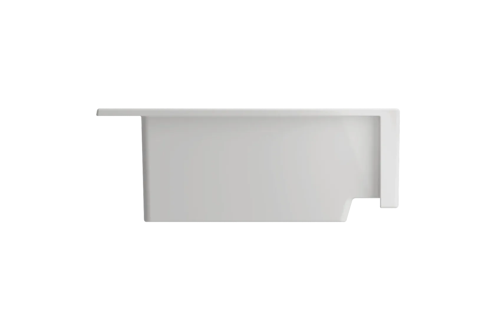 BOCCHI Nuova 34" Fireclay Retrofit Drop-In Farmhouse Sink with Accessories, 50/50 Double Bowl, White, 1501-001-0127