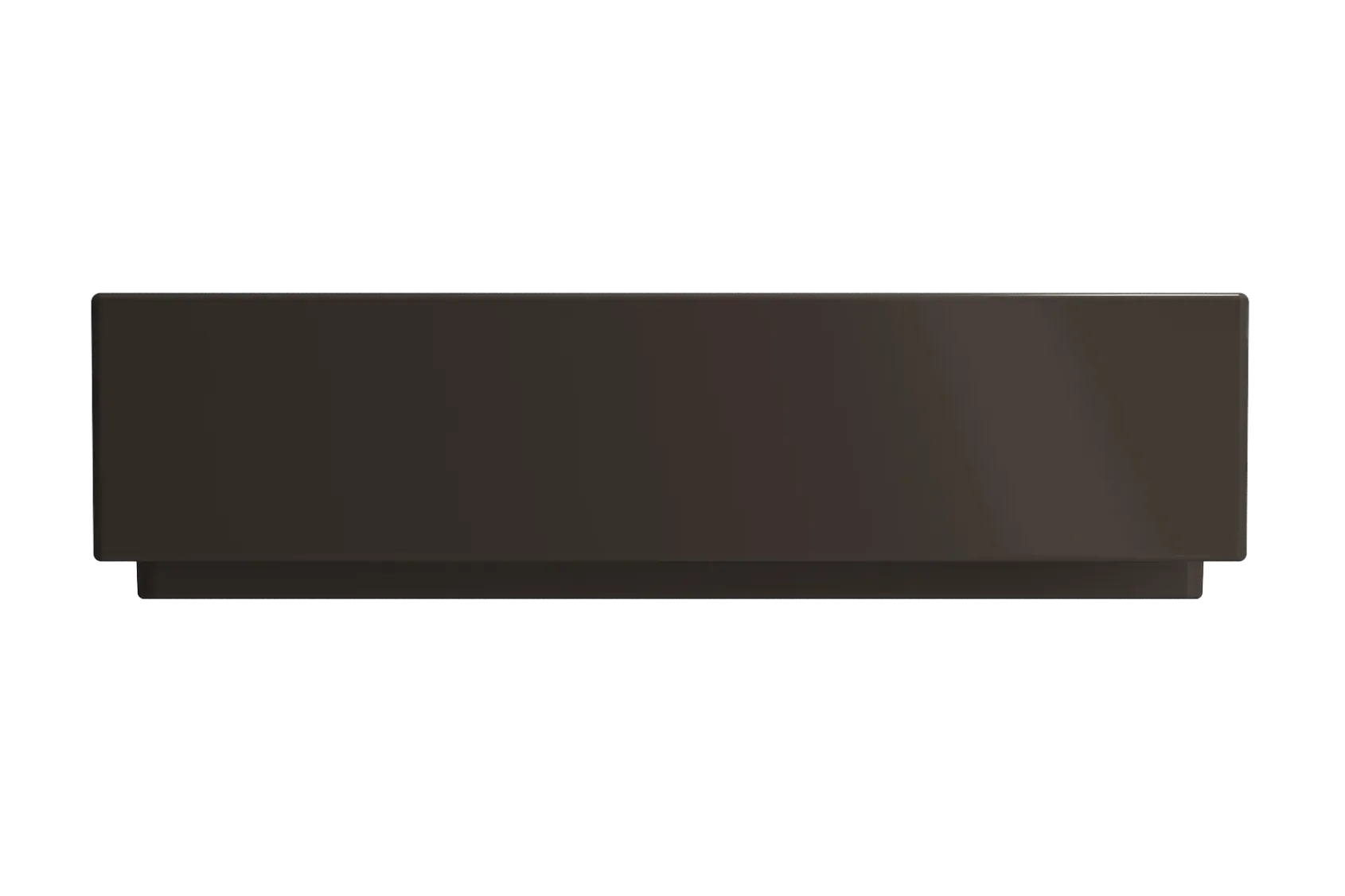 BOCCHI Nuova 34" Fireclay Retrofit Drop-In Farmhouse Sink with Accessories, 50/50 Double Bowl, Matte Brown, 1501-025-0127
